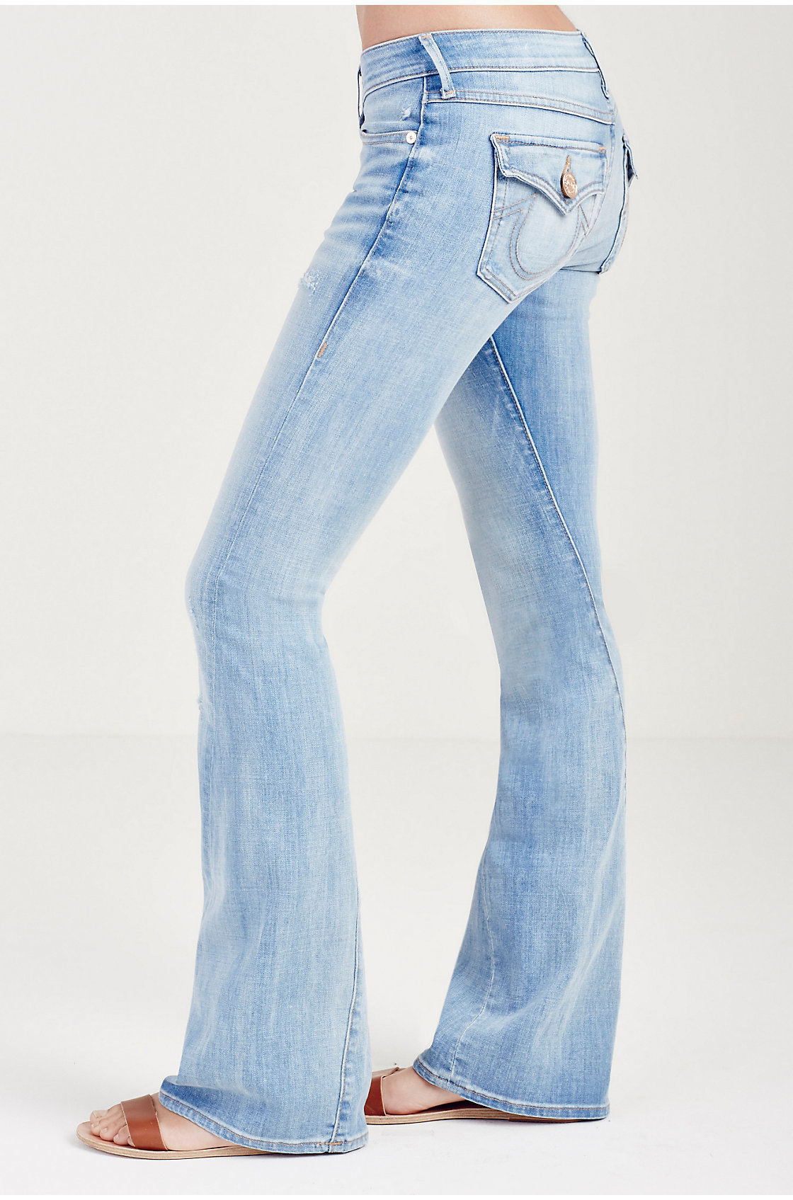 True Religion Cotton Joey Flare Womens Jean in Blue Lyst
